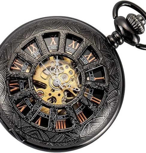 Mechanische Taschenuhr mit Spinnennetzmuster — Eigene zeitlose Kühnheit - Image 26