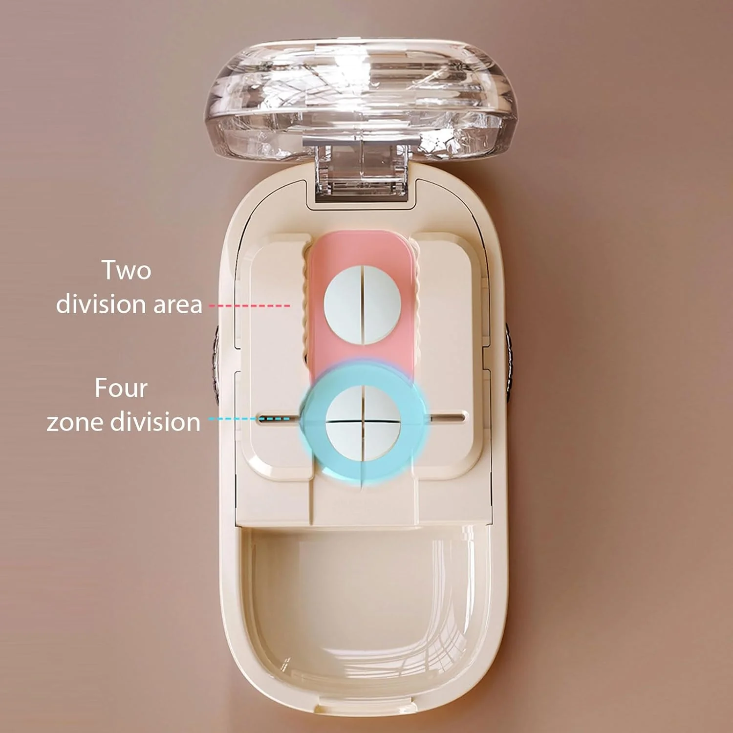 MedLux® 3-in-1-Tablettenzerteiler und Aufbewahrungsbox | 1+1 GRATIS - Image 2