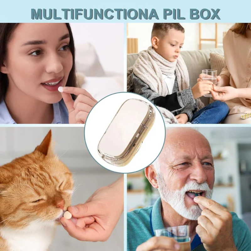 MedLux® 3-in-1-Tablettenzerteiler und Aufbewahrungsbox | 1+1 GRATIS - Image 6