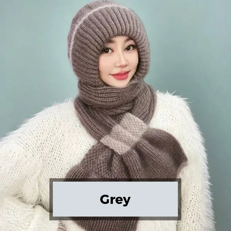 Mia – Damen-Wintermütze mit Schal und winddichtem Ohrenschutz | 1+1 GRATIS - Image 16