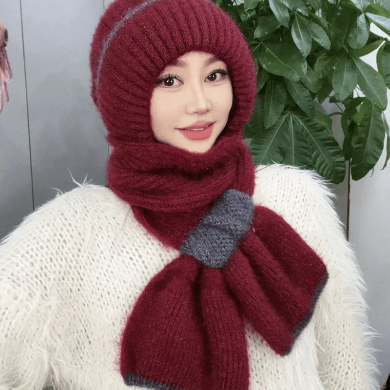 Mia – Damen-Wintermütze mit Schal und winddichtem Ohrenschutz | 1+1 GRATIS - Image 7