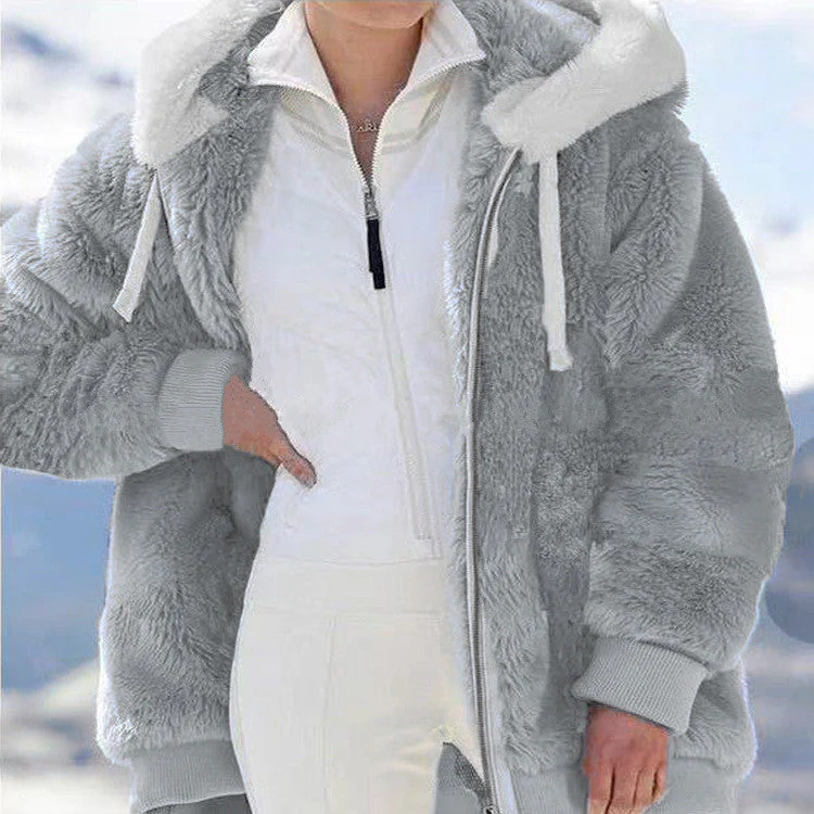 Mia – Kapuzen-Fleecejacke - Image 9