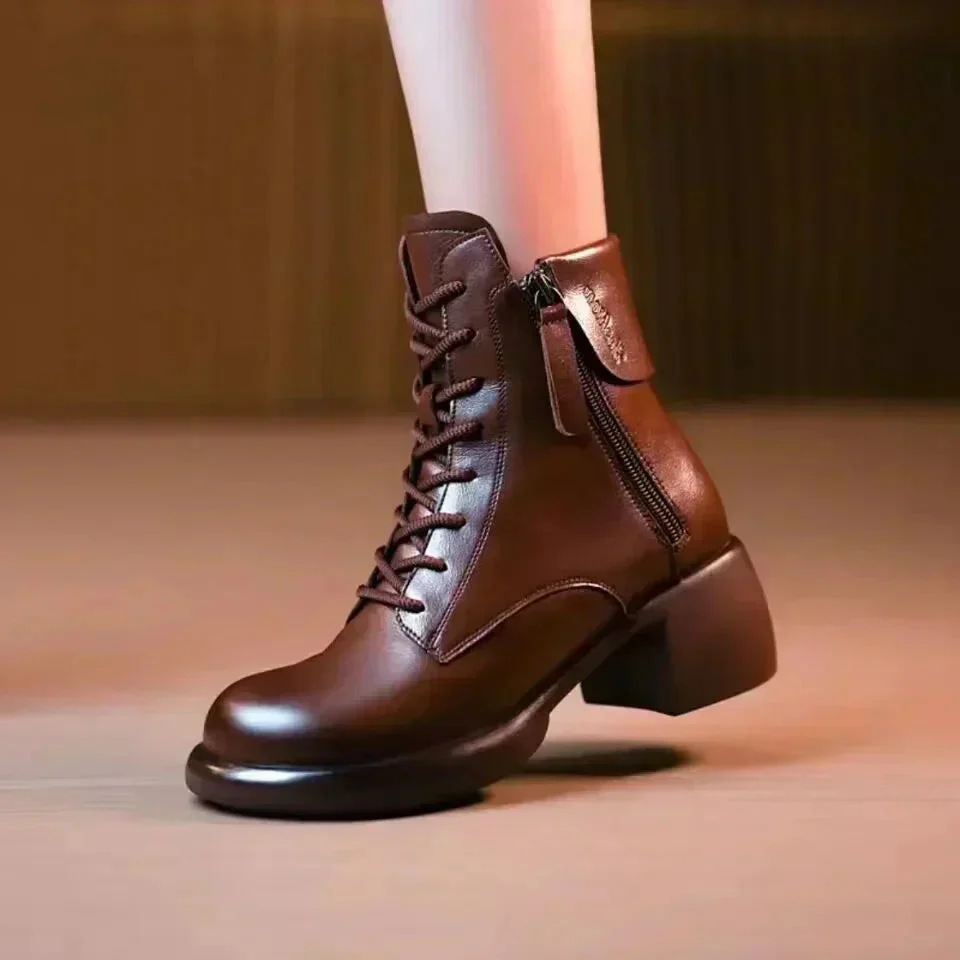 Mia – Warme Lederstiefel Komfort | 50% RABATT - Image 2
