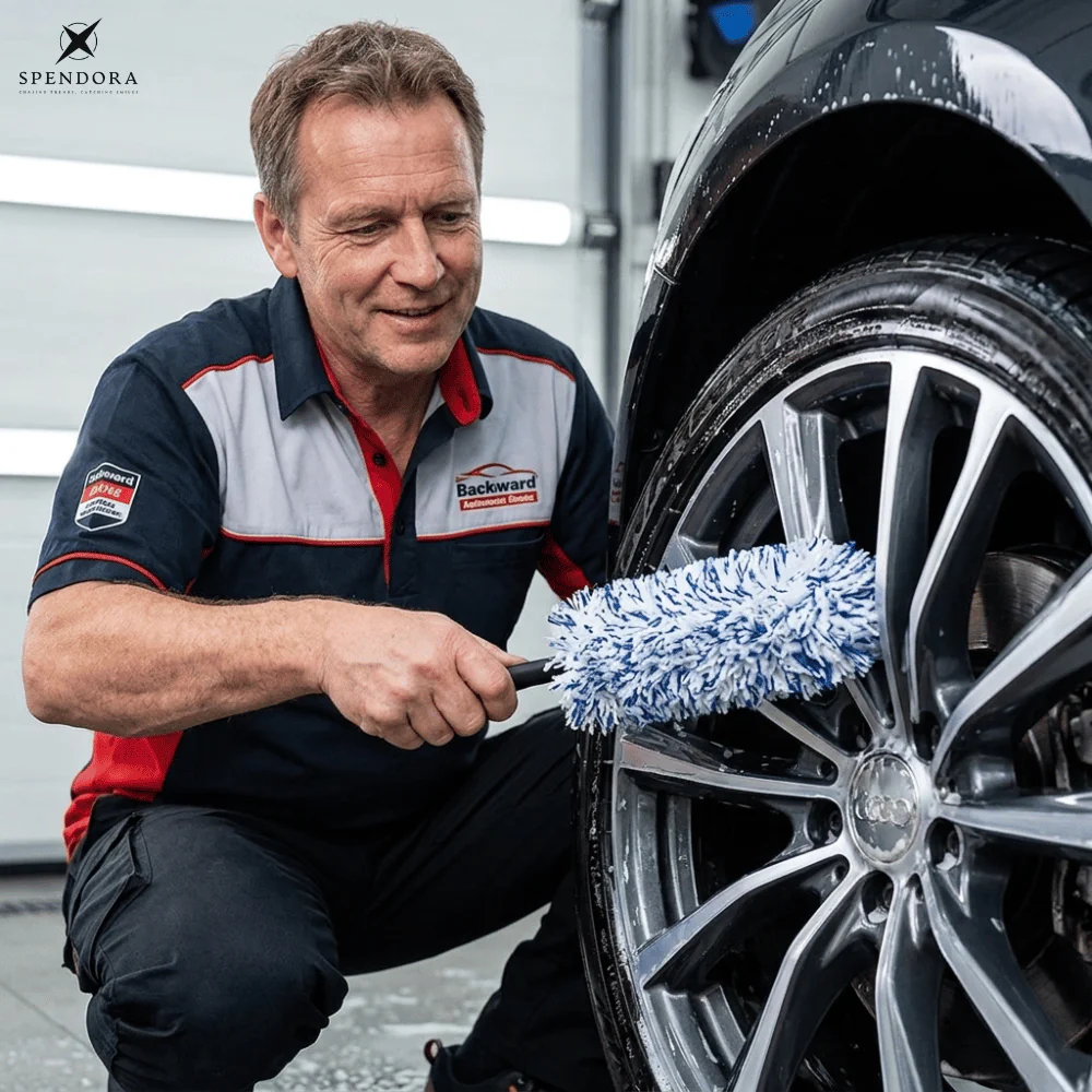 WheelGlow — Mikrofaser-Felgenbürste | 1+1 GRATIS