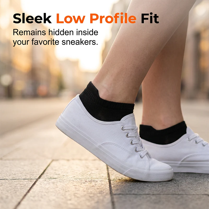 Miles – Sportliche Knöchelsocken mit Feuchtigkeitskontrolle - - Image 8
