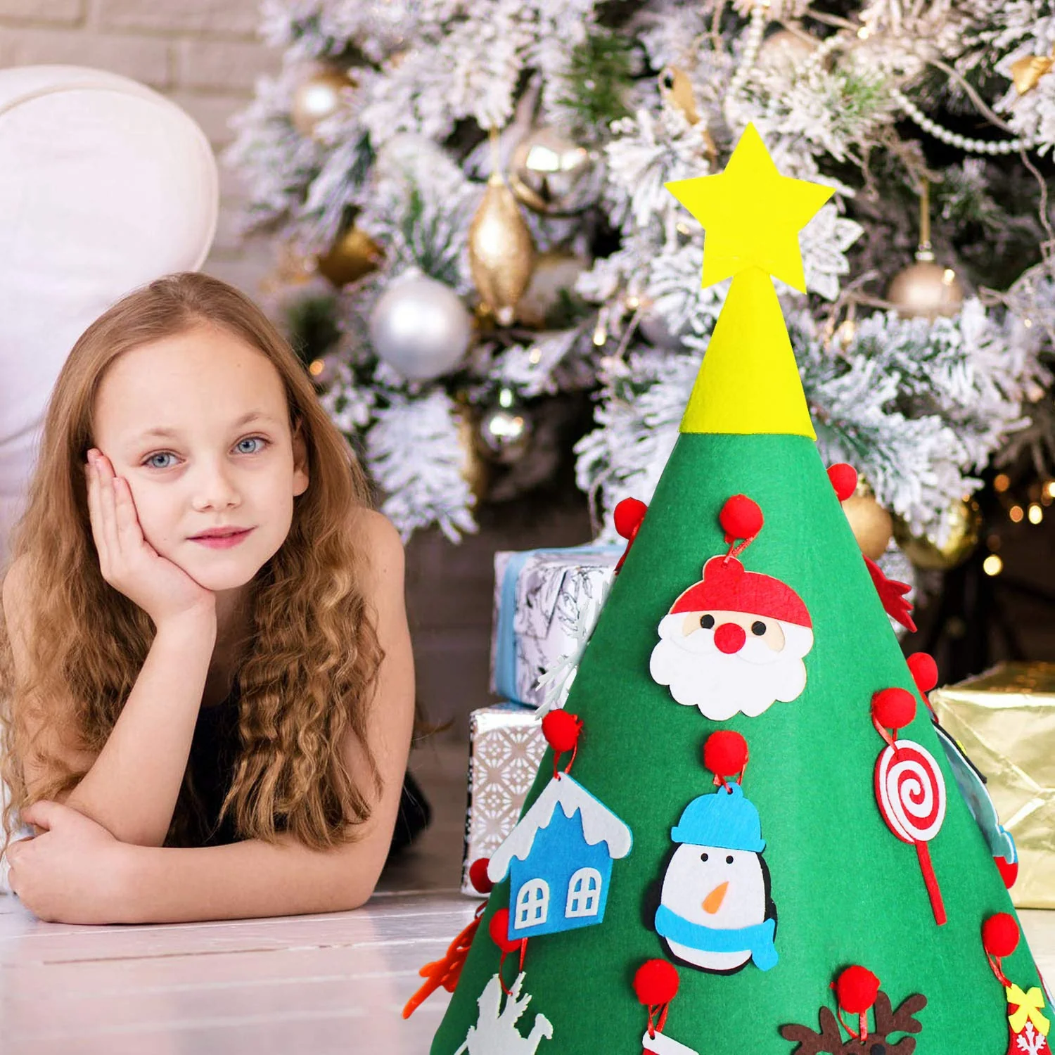 Montessori 3D Weihnachtsbaum - Kreative und lehrreiche Einführung in die Weihnachtszeit | 50% RABATT - Image 3