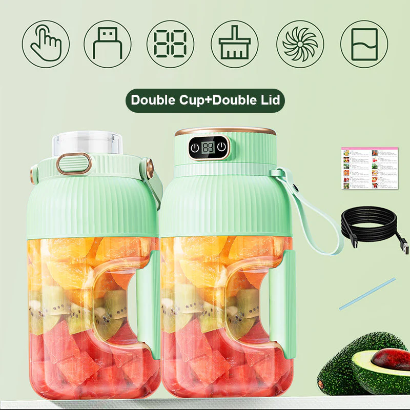 JuicyGo™ – Die multifunktionale, tragbare Saftpresse-Cup für frische Vitamine überall - Image 16