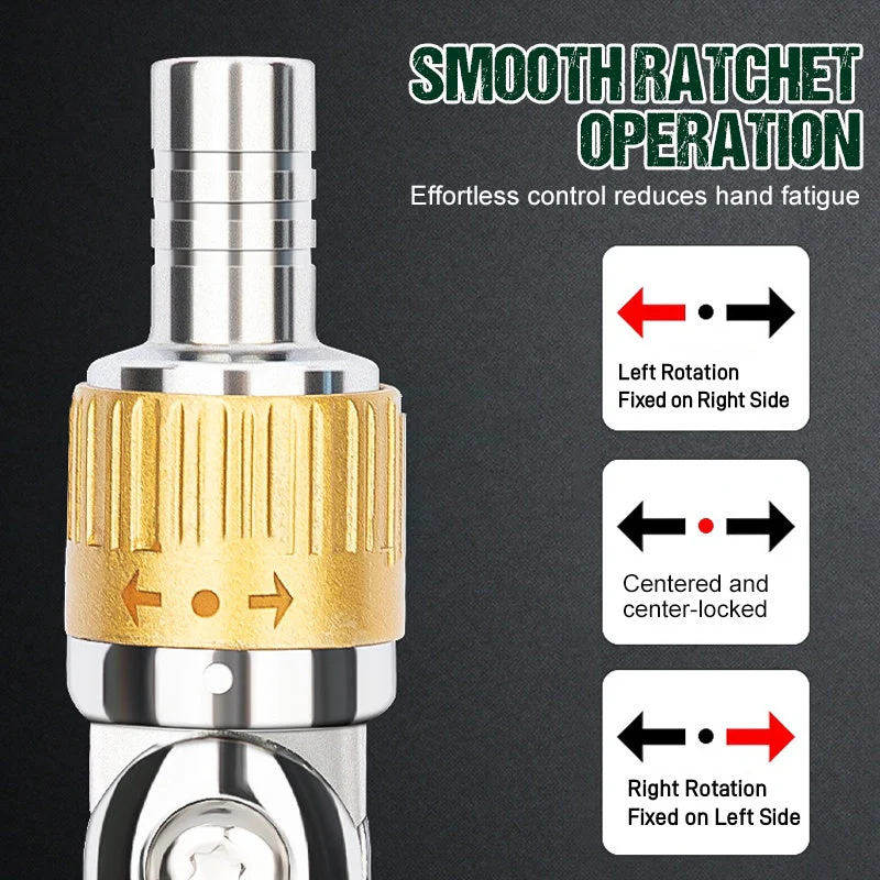 MultiScrew – 14-in-1 Schraubendreher mit verstellbarer Ratsche - Image 4