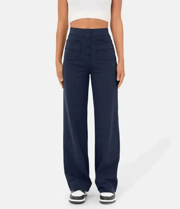 Myra High-waisted™ - Elastische Freizeithose | 50% RABATT - Image 5