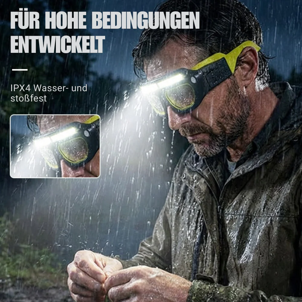 NightWave – Stirnlampe mit Bewegungssensor | 50 % RABATT - Image 4