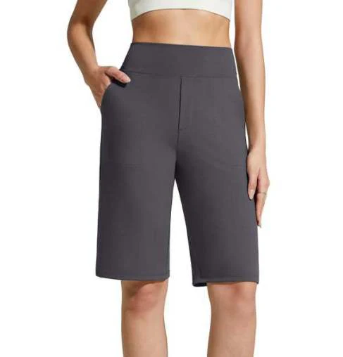 Nina — High Waist Stretch Shorts | 50% RABATT - Image 15