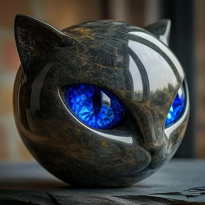 Noctura™ – Mystische schwarze Katzenskulptur | 50% Rabatt - Image 6