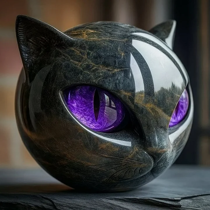 Noctura™ – Mystische schwarze Katzenskulptur | 50% Rabatt - Image 7