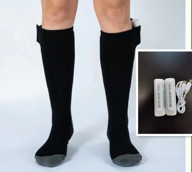 Nolan – Wiederaufladbare Heizsocken mit langanhaltender Wärme - Image 11