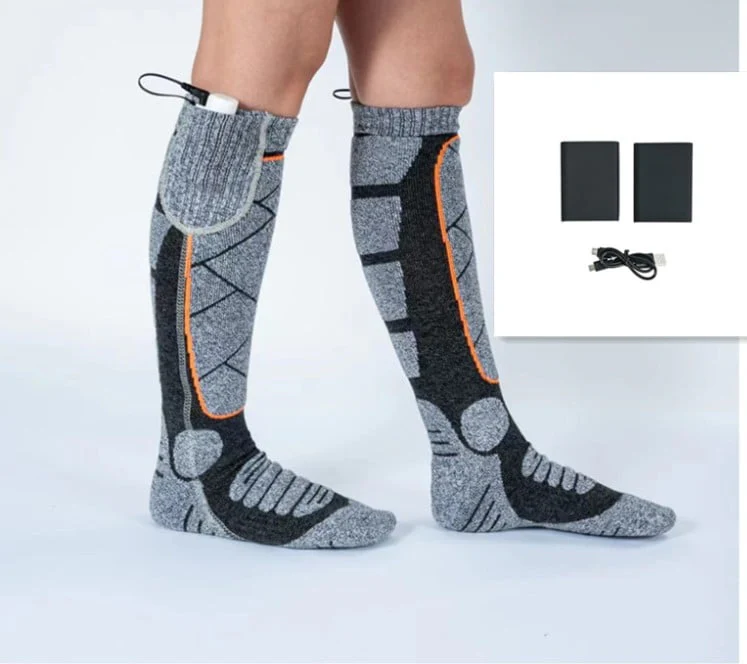 Nolan – Wiederaufladbare Heizsocken mit langanhaltender Wärme - Image 17
