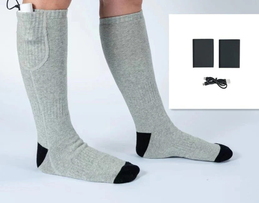 Nolan – Wiederaufladbare Heizsocken mit langanhaltender Wärme - Image 18