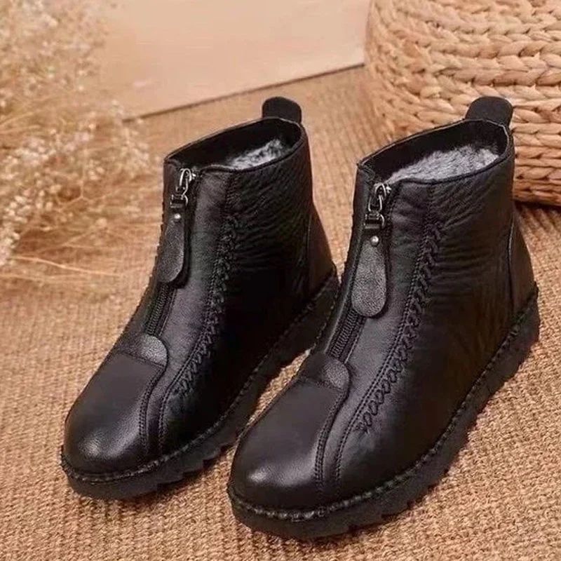 Nora – Winterstiefel mit warmer Isolierung und Reißverschlussverschluss - Image 6
