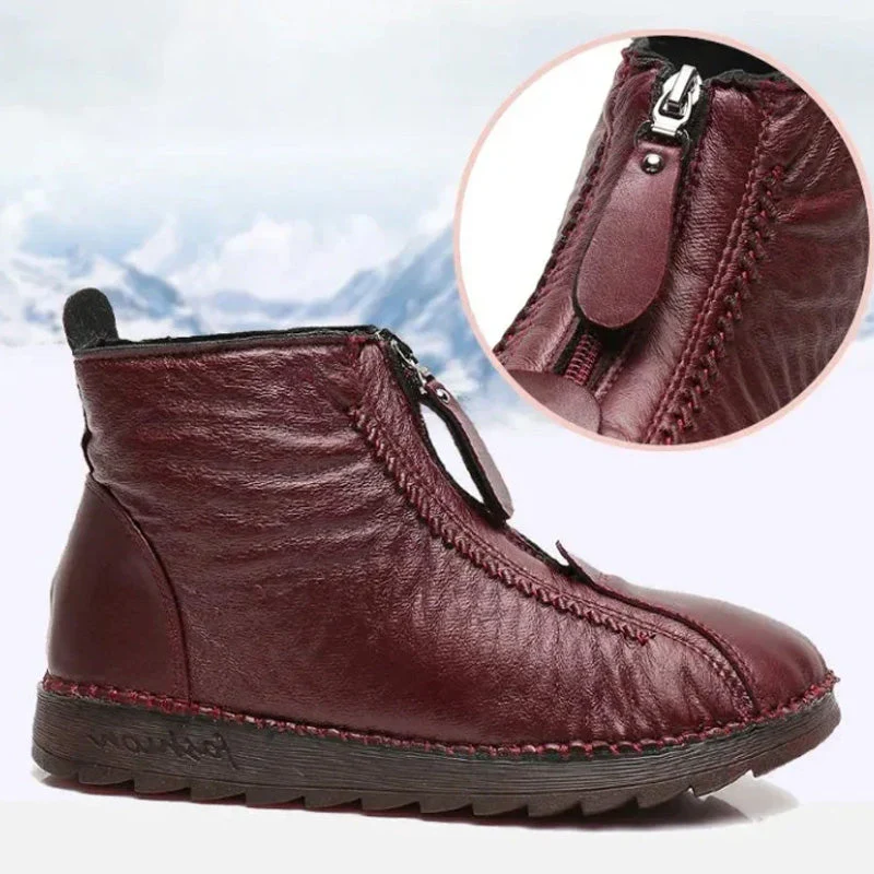 Nora – Winterstiefel mit warmer Isolierung und Reißverschlussverschluss - Image 8