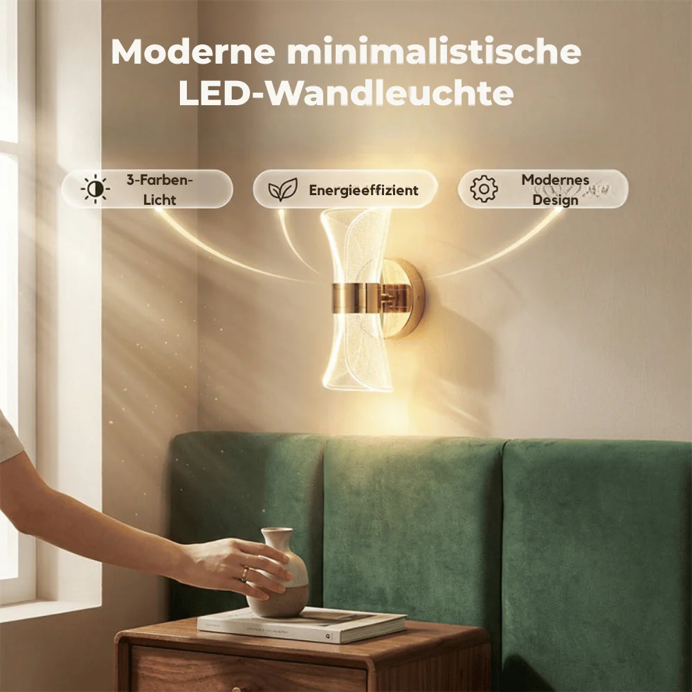 LumaAura — Design Wandleuchte LED | 50% RABATT - Image 2