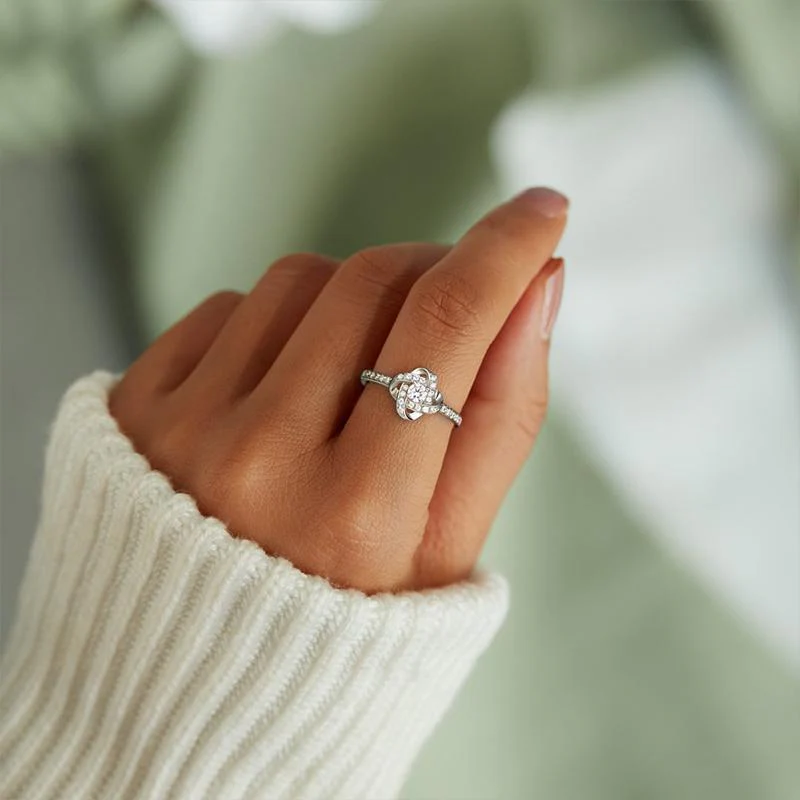 Ocerar™ Endless Knot Freundschaft Ring und Halskette | 50% RABATT - Image 4