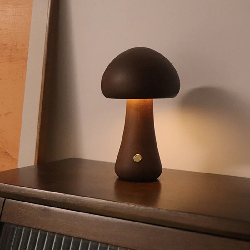 Ocerar™ Kabellose LED-Holzpilzlampe | 50% RABATT - Image 7