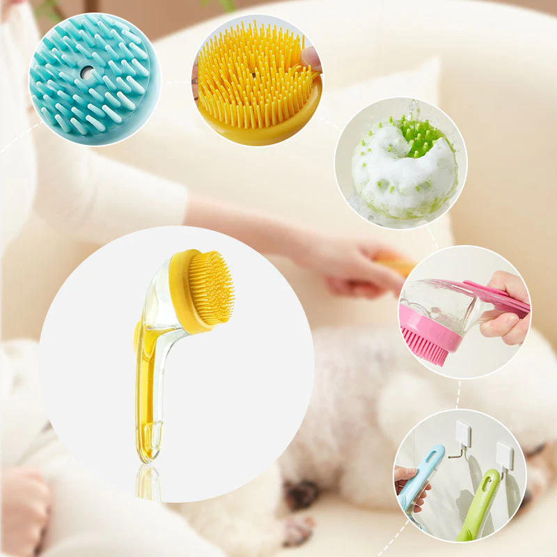 PetCarePro – Haustier-Badebürste mit langem Griff & Shampoo-Spender | 1+1 GRATIS - Image 5