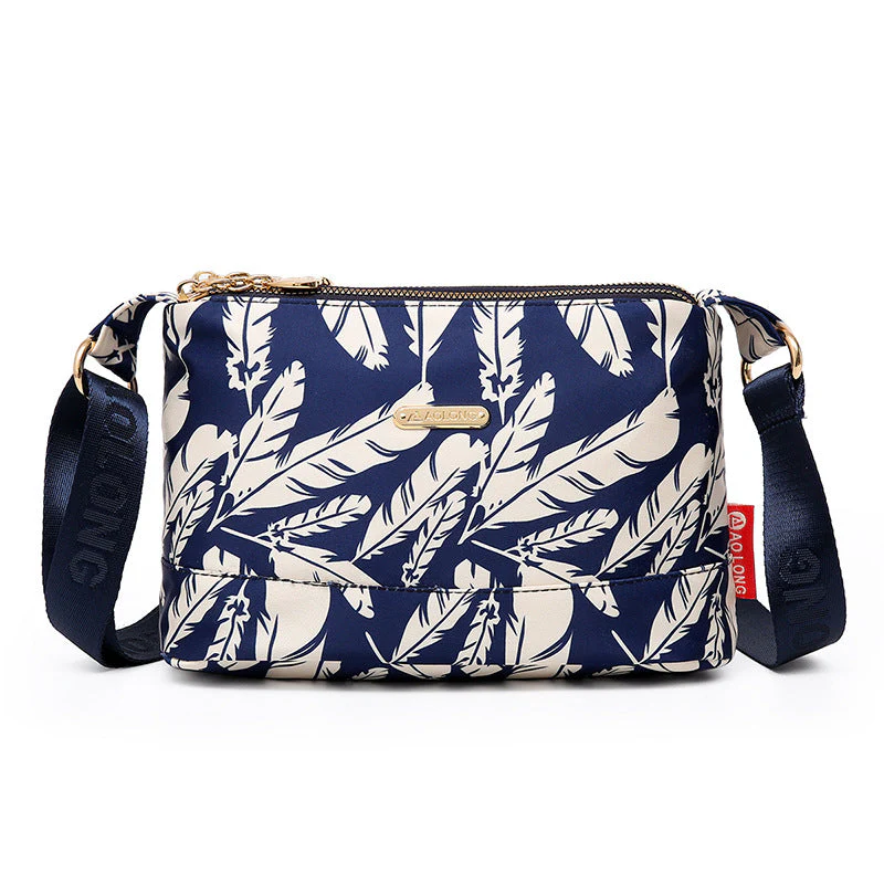 PrintEase™ – Damen Umhängetasche mit Multi-Taschen-Design - Image 15