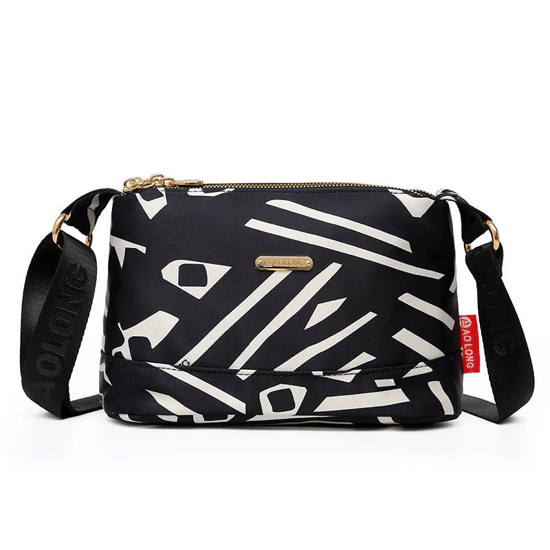 PrintEase™ – Damen Umhängetasche mit Multi-Taschen-Design - Image 16