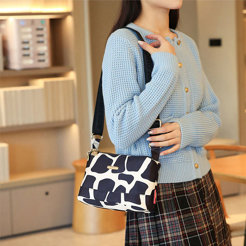 PrintEase™ – Damen Umhängetasche mit Multi-Taschen-Design - Image 5