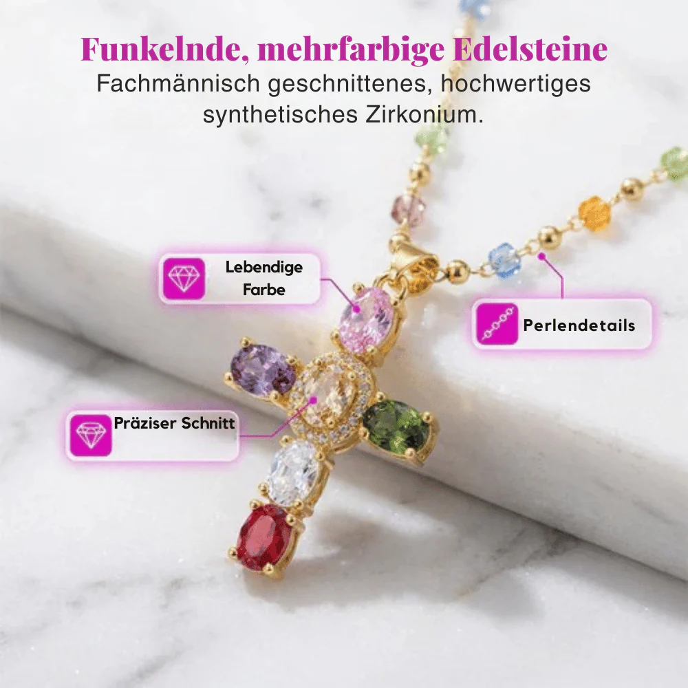 PrismAura — Strahlende Kreuz-Halskette | 50% RABATT - Image 2