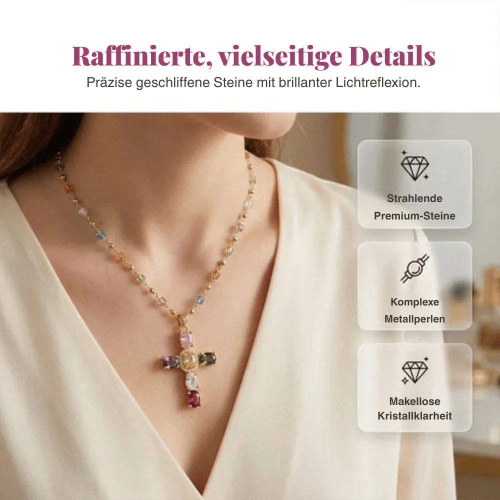 PrismAura — Strahlende Kreuz-Halskette | 50% RABATT - Image 3