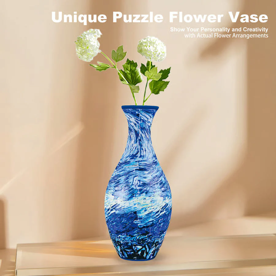PuzzleBloom – 3D Puzzle-Vase mit Wasserbecher | 50 % RABATT - Image 13
