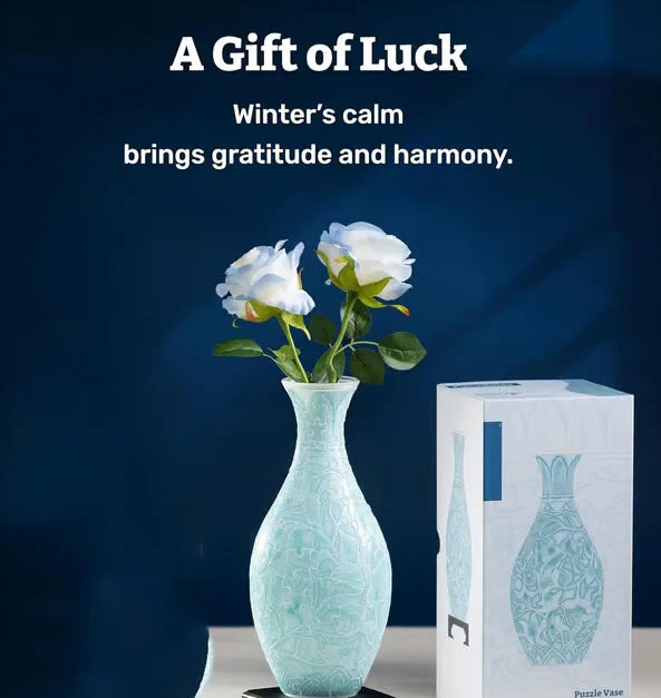PuzzleBloom – 3D Puzzle-Vase mit Wasserbecher | 50 % RABATT - Image 17