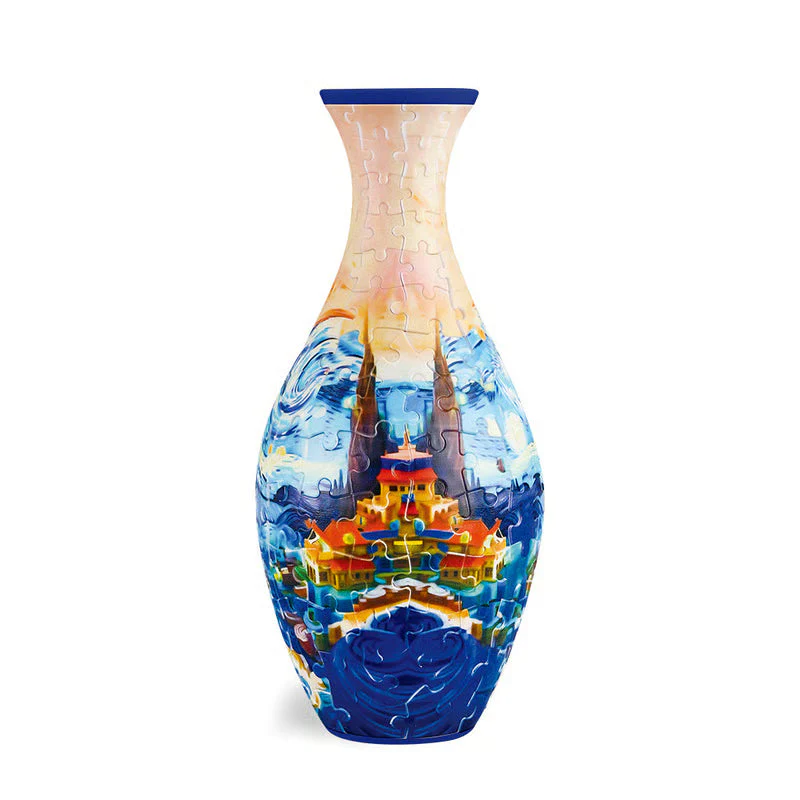 PuzzleBloom – 3D Puzzle-Vase mit Wasserbecher | 50 % RABATT - Image 21