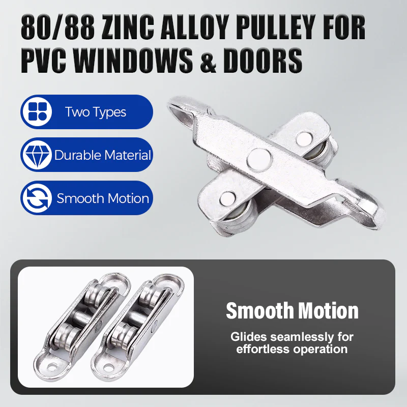 PVC-Fensterrolle — Gleitet jedes Mal seidig-leise