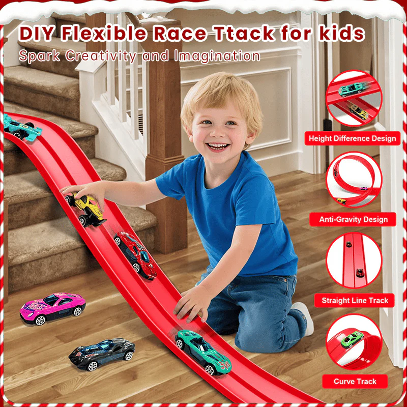 RacerX – DIY Flexible Hot Wheels Rennbahn | 50% RABATT - Image 8