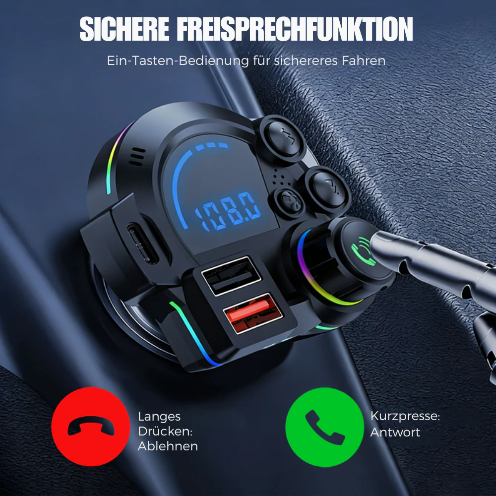 RoadSound Pro – Bluetooth Audio Transmitter | 1+1 GRATIS - Image 5