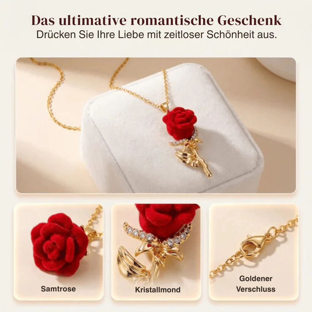 Rose — Samtiger Kristall-Rosenanhänger | 50% RABATT - Image 16