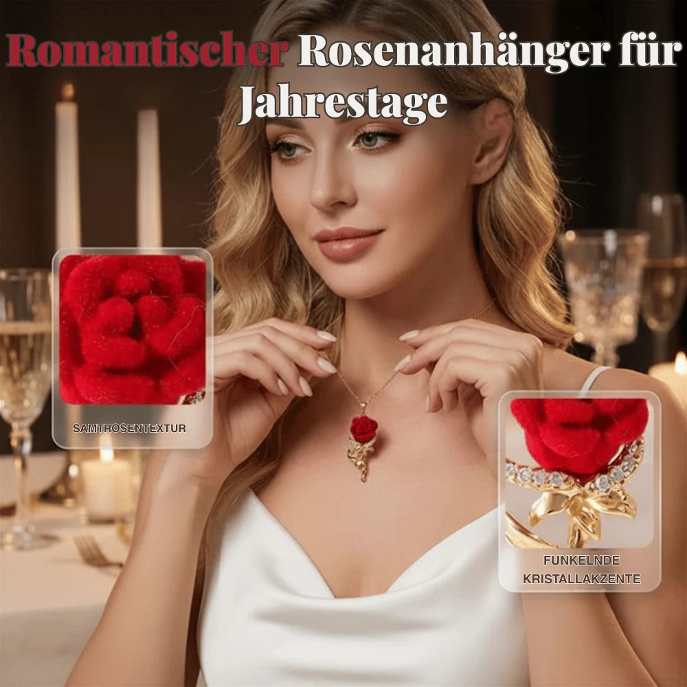 Rose — Samtiger Kristall-Rosenanhänger | 50% RABATT - Image 18