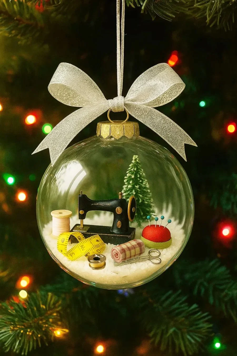 SewJoy – Schneekugel-Nähornament für Weihnachten - Image 9