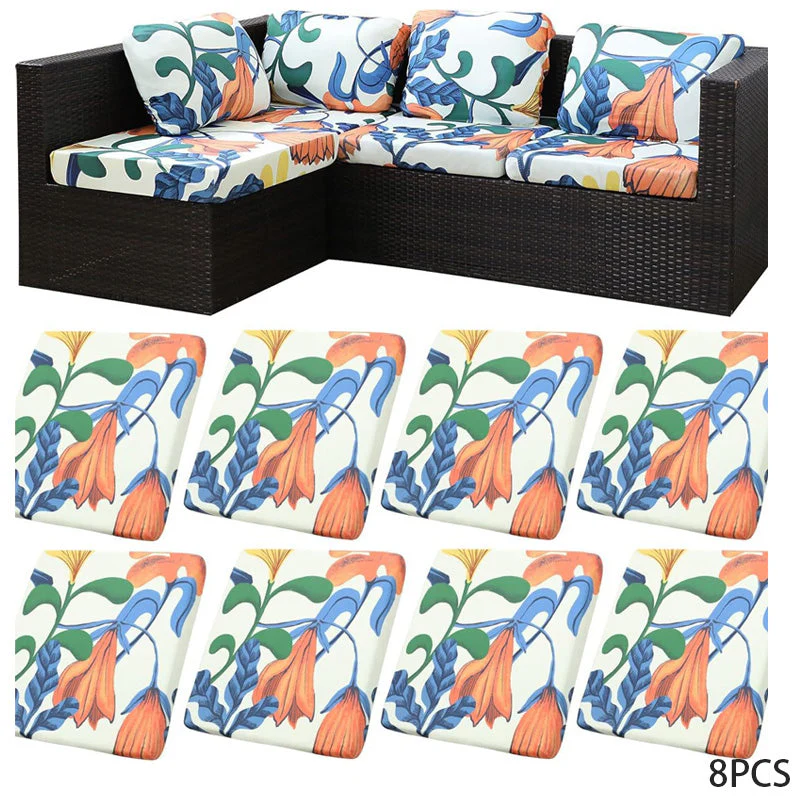 Spritzwasserfeste Terrassenkissenbezüge 4/8 Stück | 50% RABATT - Image 30