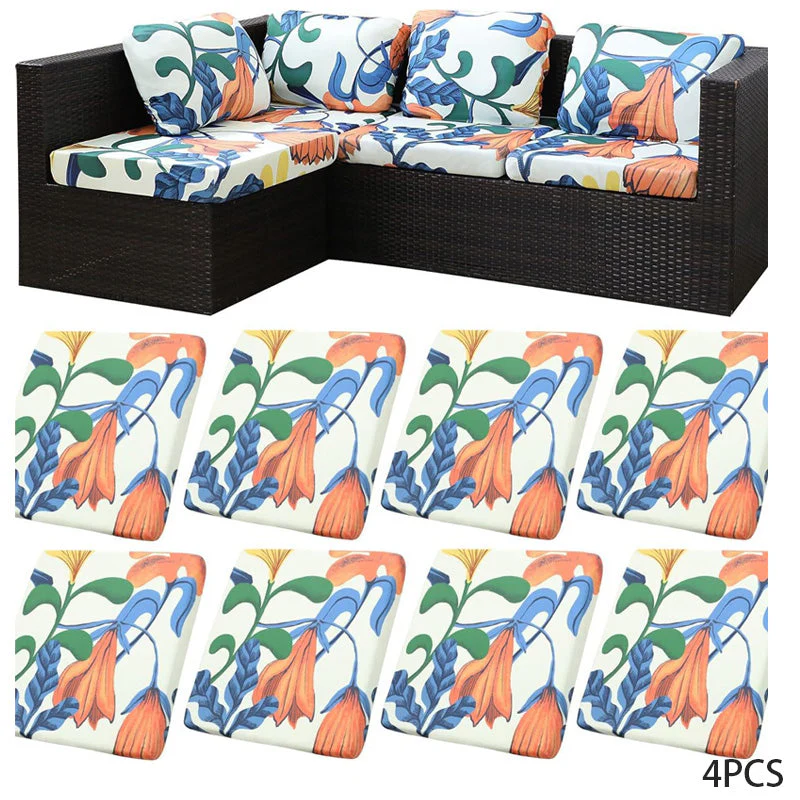 Spritzwasserfeste Terrassenkissenbezüge 4/8 Stück | 50% RABATT - Image 31