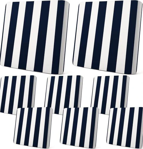 Spritzwasserfeste Terrassenkissenbezüge 4/8 Stück | 50% RABATT - Image 38