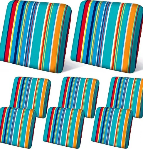 Spritzwasserfeste Terrassenkissenbezüge 4/8 Stück | 50% RABATT - Image 39