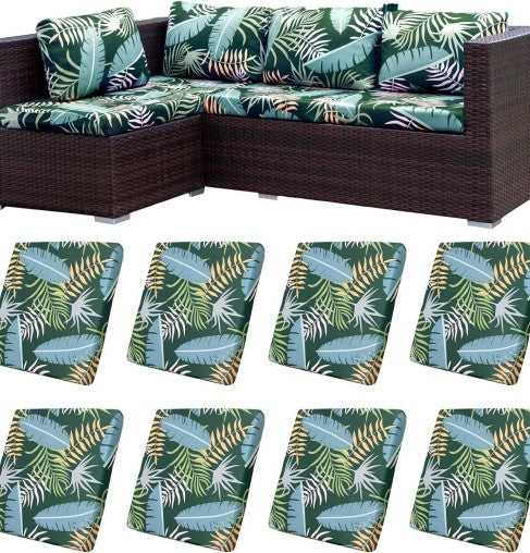 Spritzwasserfeste Terrassenkissenbezüge 4/8 Stück | 50% RABATT - Image 50