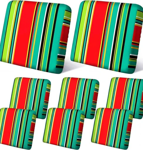 Spritzwasserfeste Terrassenkissenbezüge 4/8 Stück | 50% RABATT - Image 52