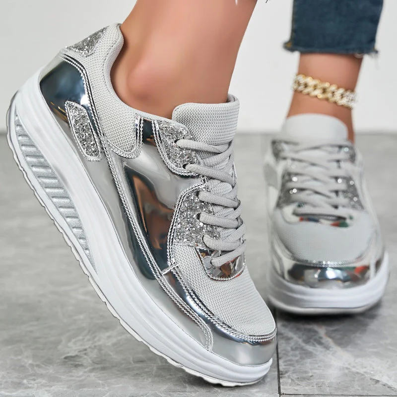 ShineStep™ – Glitzernde Plateau-Sneaker mit Komfort | 50% RABATT - Image 7
