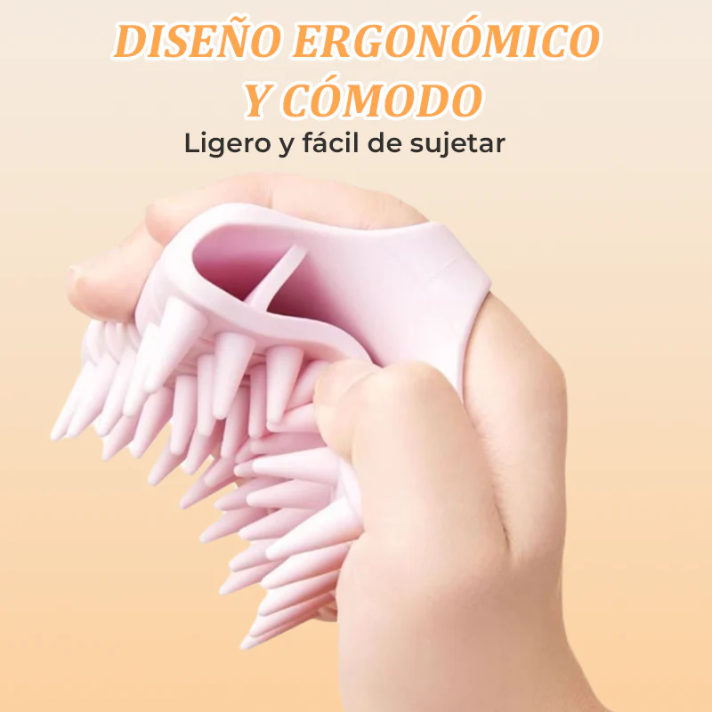 Silikon-Kopfhautmassagegerät — Erfrischen, Beruhigen, Entwirren - Image 4