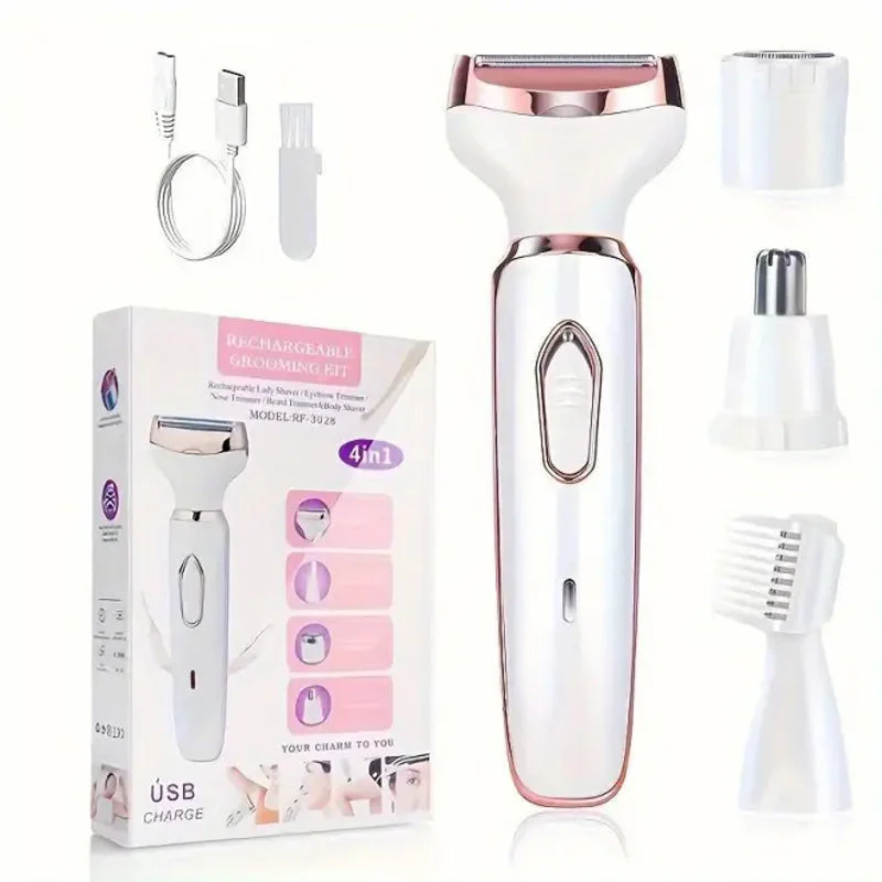 SilkyGlow – 4-in-1 Elektrorasierer für Frauen | 50% RABATT - Image 4