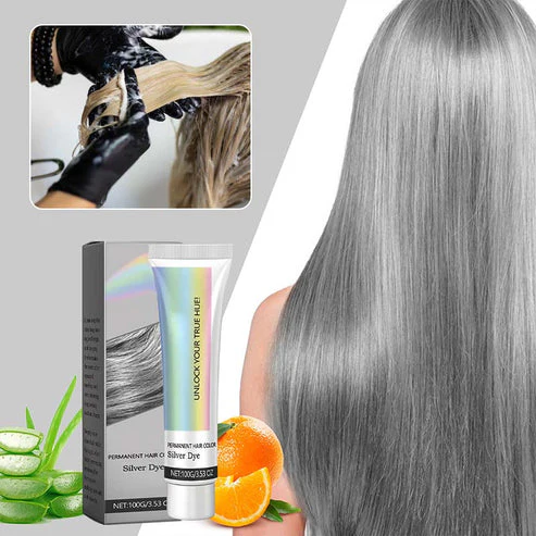SilverLuxe - Silver Essence Haarfärbemittel - Kühnes, natürliches Glänzen | 1+1 GRATIS - Image 3